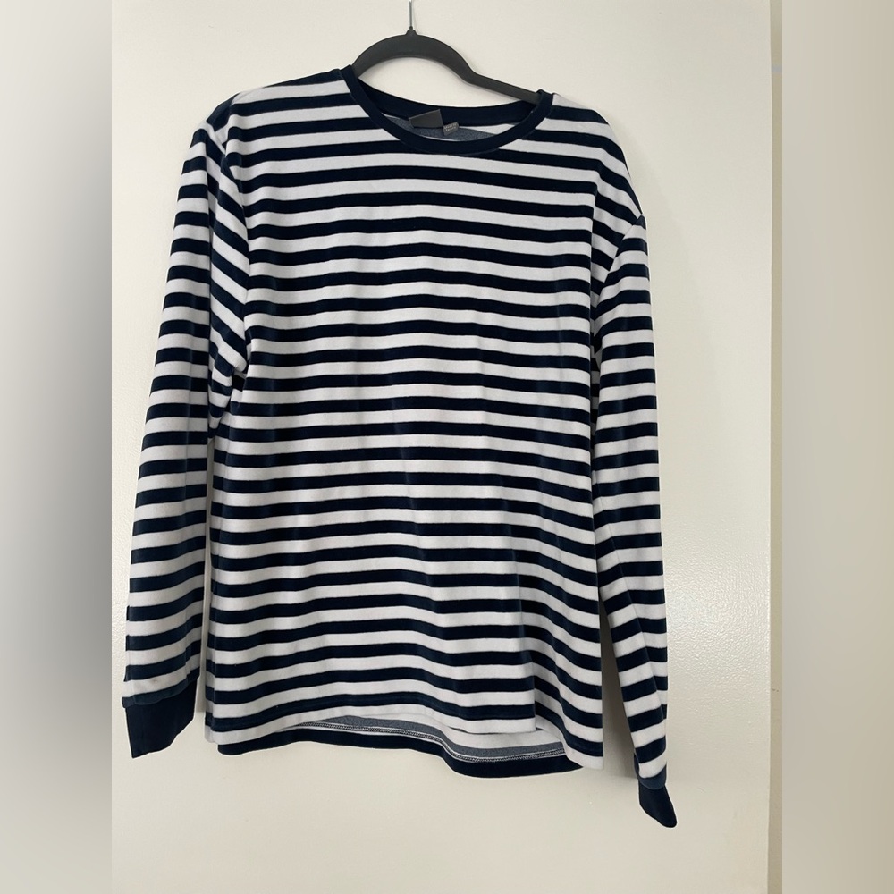 ASOS Stripe crew neck long sleeve  sweatshirt M